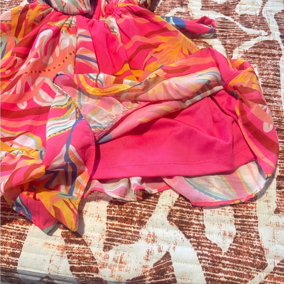 Flying Tomato Pink Floral Romper - Picture 6 of 11